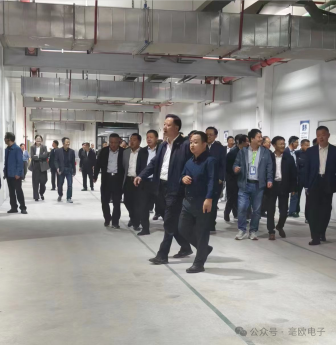 蚌埠市市委書記黃曉武、市長馬軍一行蒞臨毫歐集團-安徽工廠考察交流